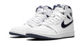 Air Jordan 1 High OG GS - Metallic Navy White Leather