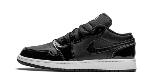 Air Jordan 1 Low SE GS "All-Star 2021" - Kids' Black & White Sneaker