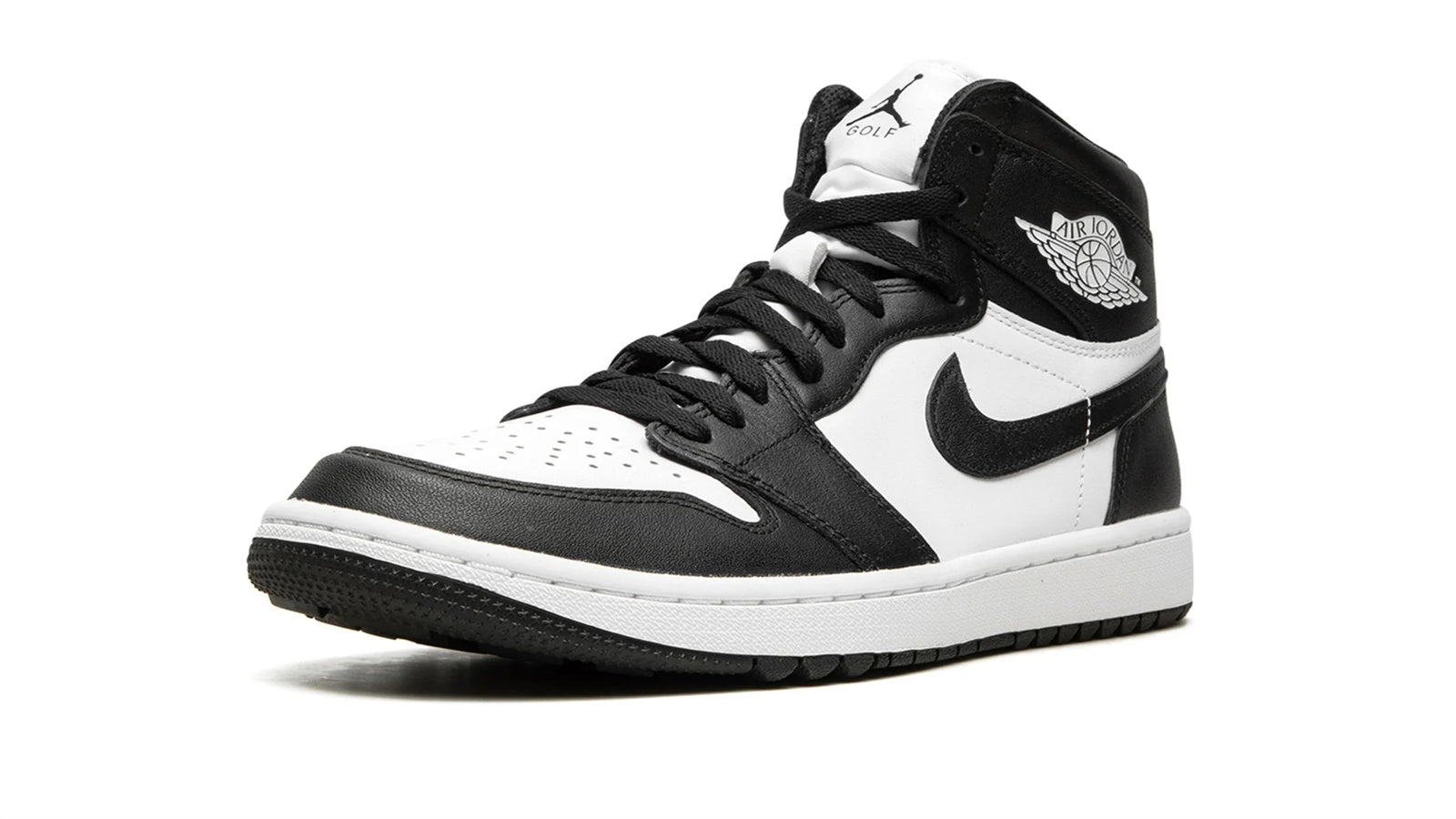 Air Jordan 1 High FlyEase Panda Black White Leather Sneakers