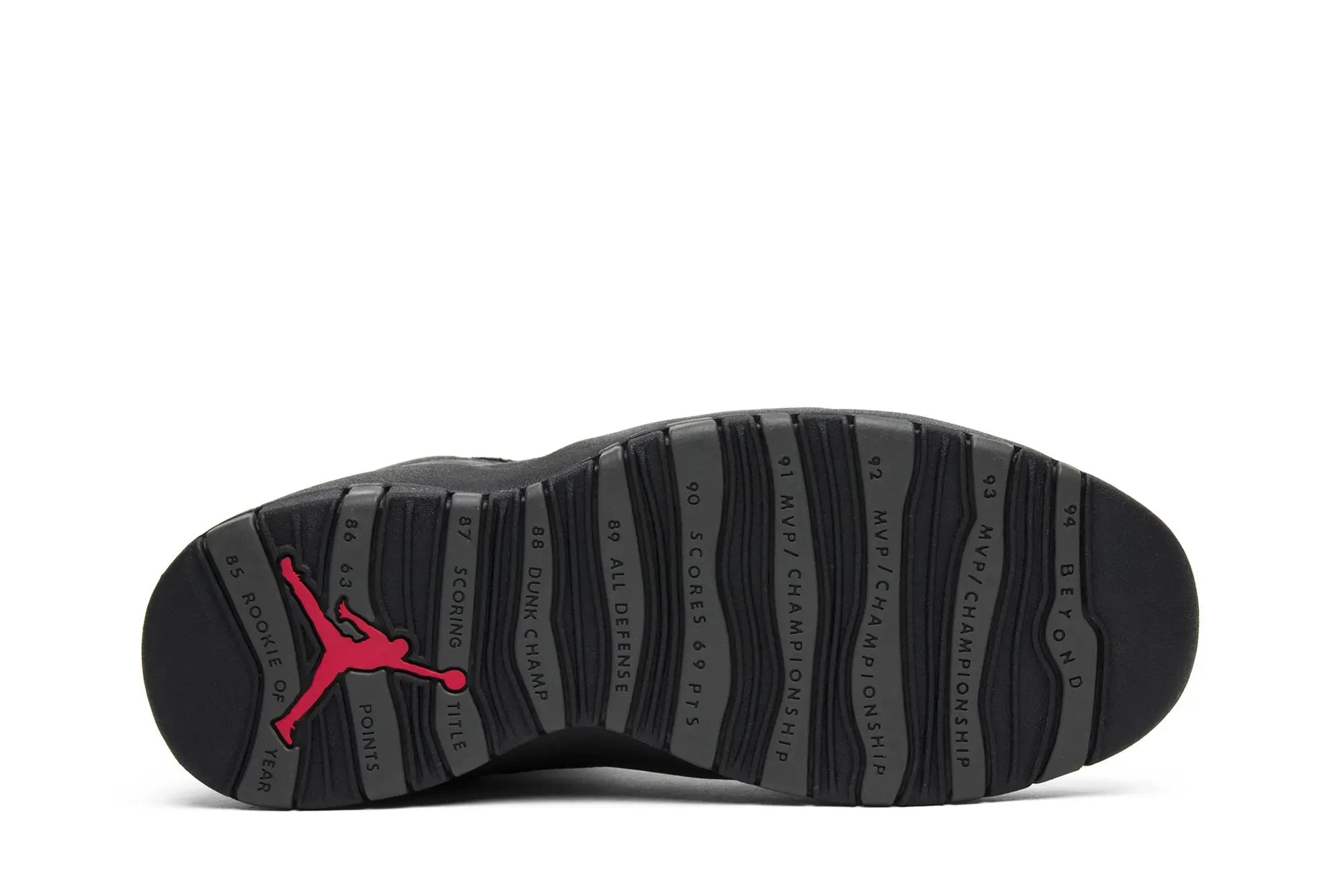 Jordan 10 Retro Shadow 2018 - Iconic Black Nubuck & Tumbled Leather Sneaker