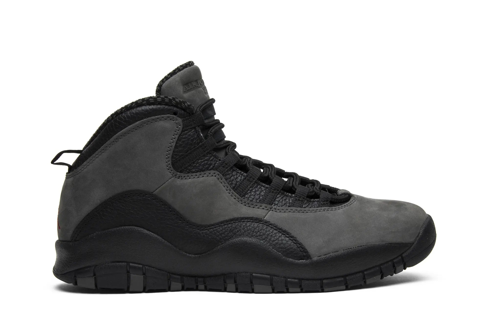 Jordan 10 Retro Shadow 2018 - Iconic Black Nubuck & Tumbled Leather Sneaker