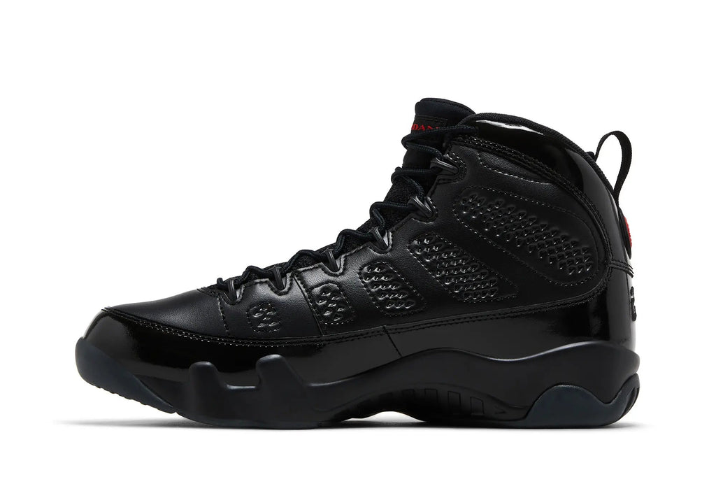 Jordan 9 Retro 'Bred' Black University Red High-Top Sneaker
