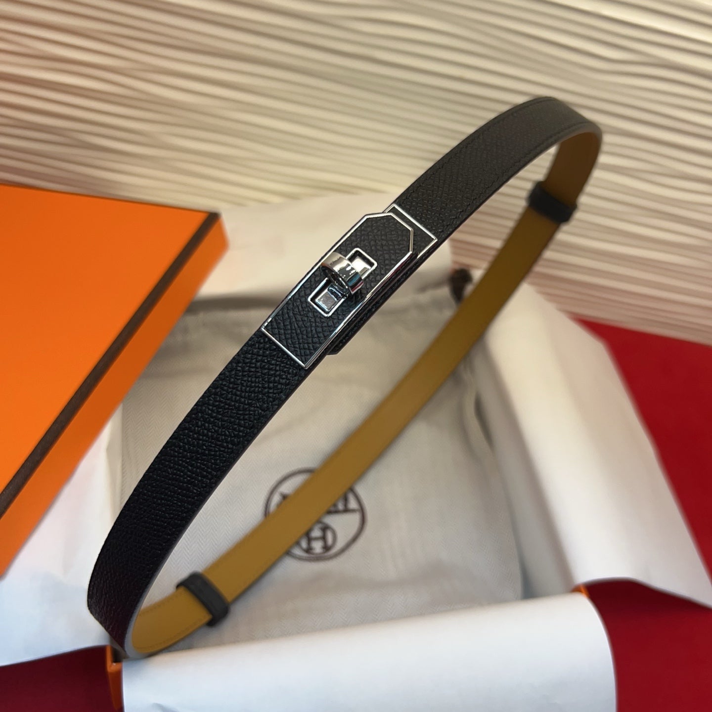 HM Kelly 18 Belt Epsom Calfskin 212465