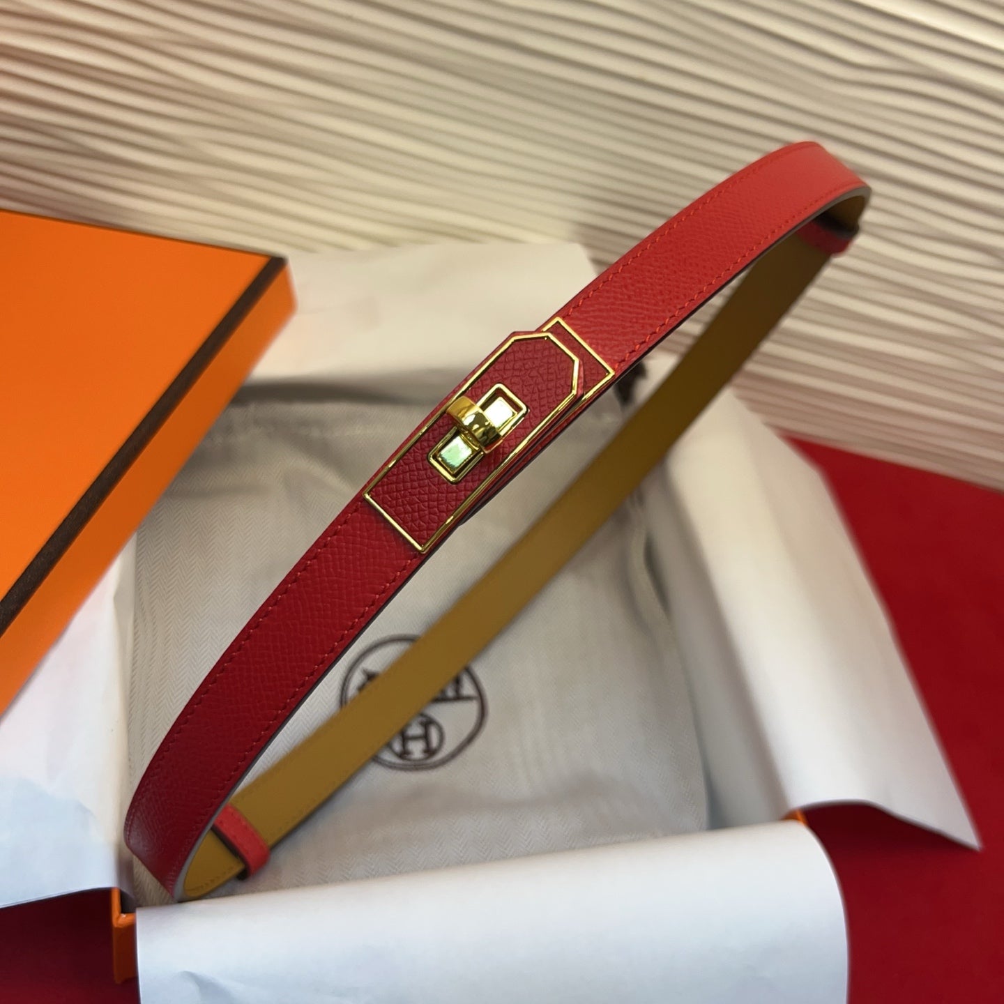 HM Kelly 18 Belt Epsom Calfskin 212465