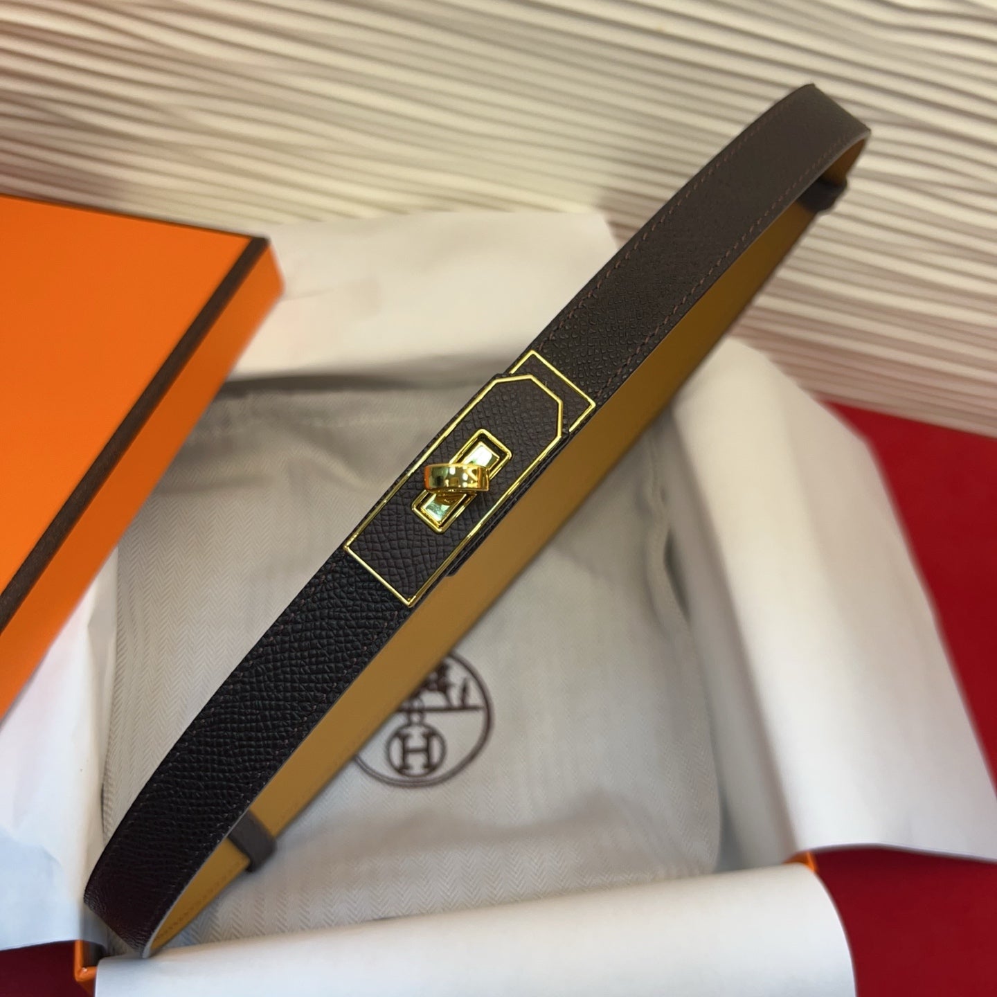 HM Kelly 18 Belt Epsom Calfskin 212465