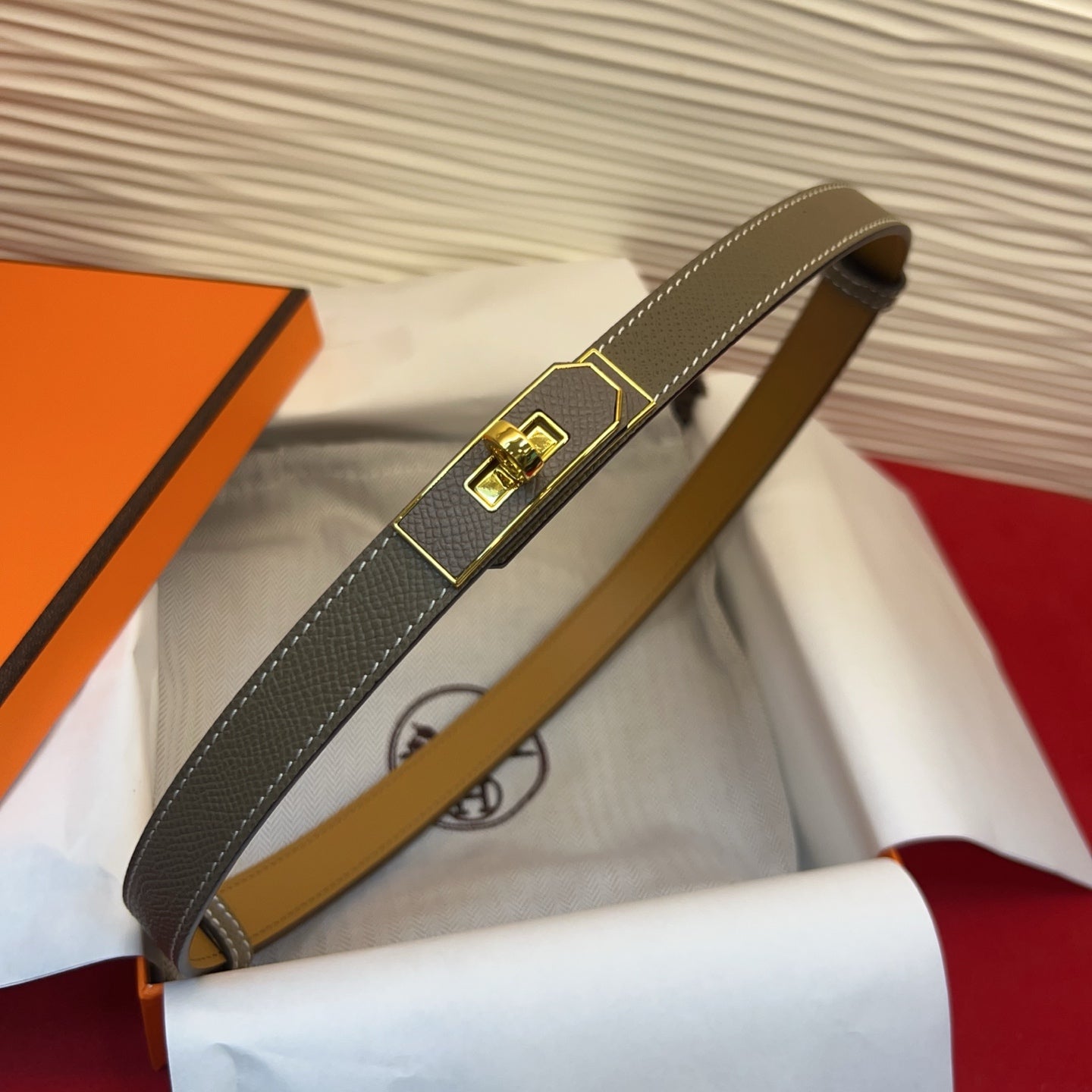 HM Kelly 18 Belt Epsom Calfskin 212465